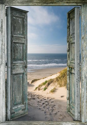 Stranddeur 70x100CM